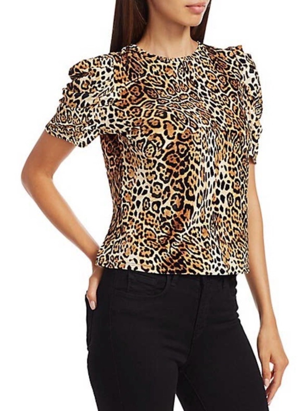 Generation Love NY • Julia Top in Cheetah Leopard Print • S • Retail $195